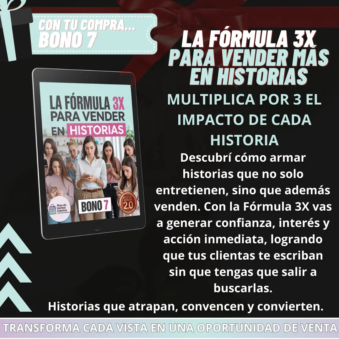 Plan de Ventas Express para Emprendedoras 2.0 + 12 BONOS | Activá 5 a 30 ventas por semana