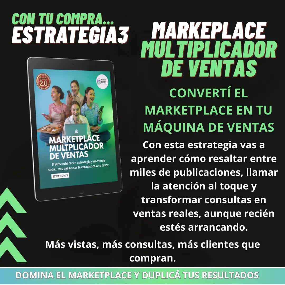 Plan de Ventas Express para Emprendedoras 2.0 + 12 BONOS | Activá 5 a 30 ventas por semana