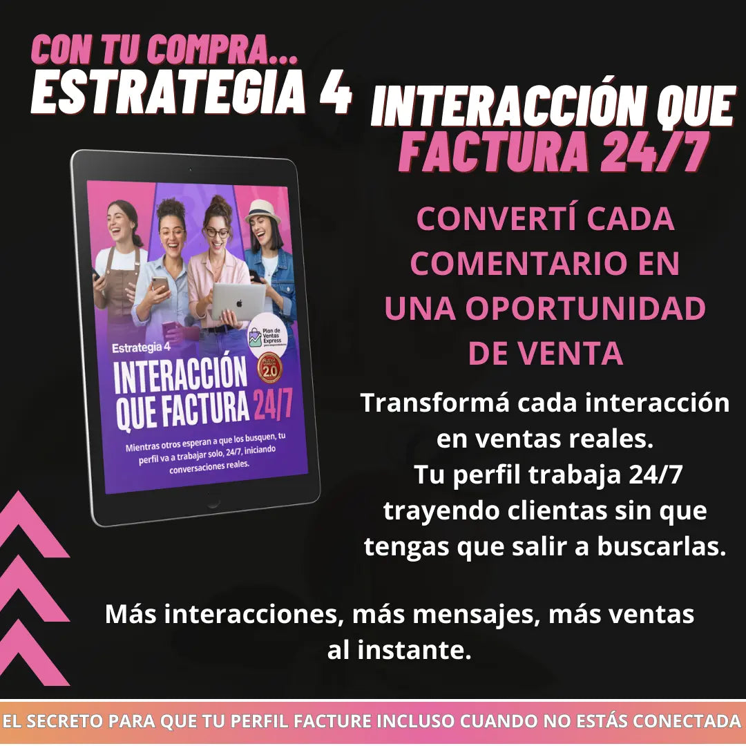 Plan de Ventas Express para Emprendedoras 2.0 + 12 BONOS | Activá 5 a 30 ventas por semana